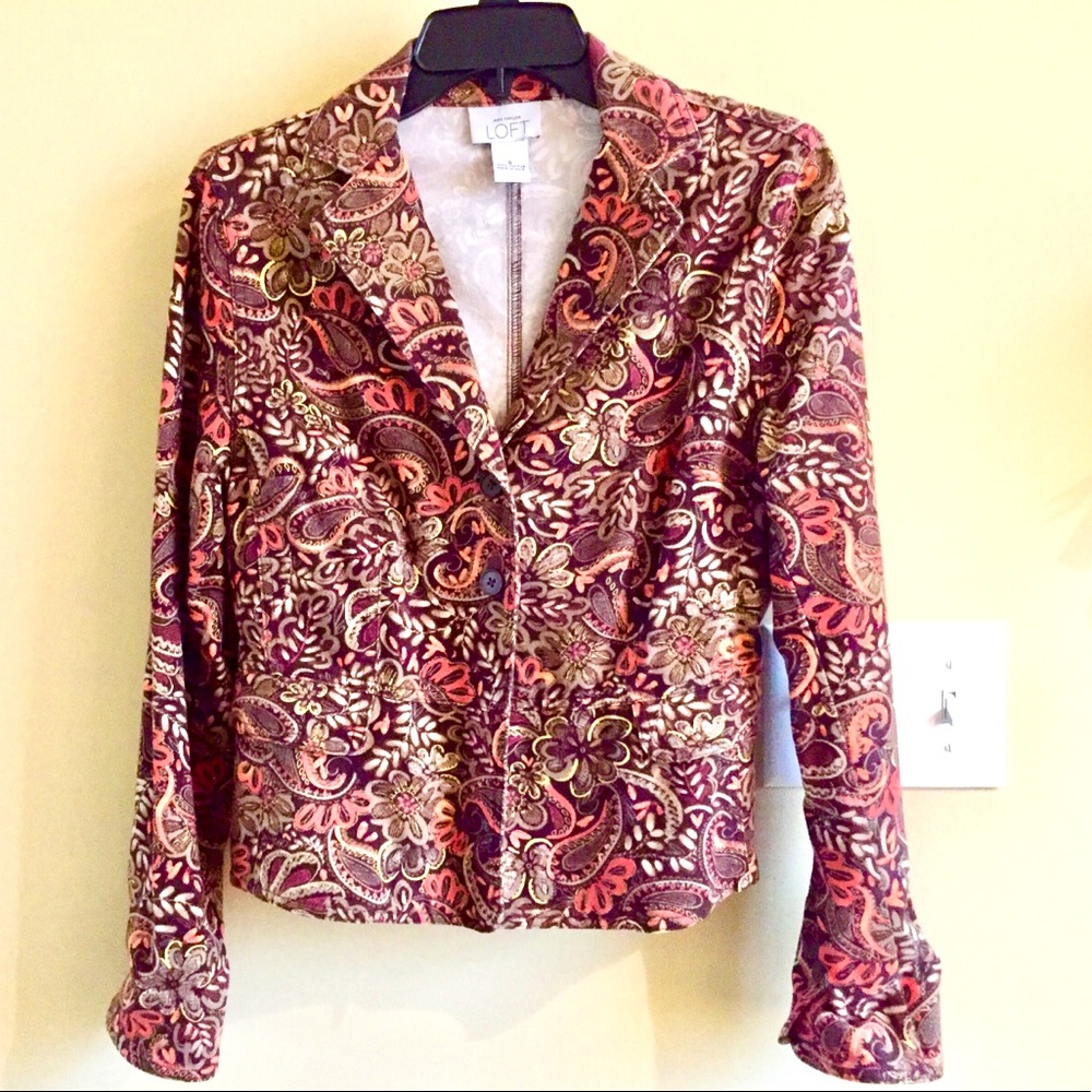 Ann Taylor LOFT spring autumn jacket
